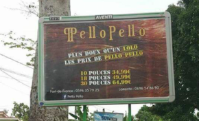 Quand la publicité part en vrille en Martinique en mode...piblisité piblisité...pélo pélo pélo wep wa