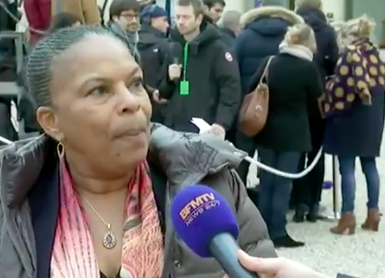 Ce que Christiane Taubira pense de Gérald Darmanin...chaud...pas tâte