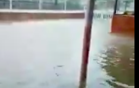 La Martinique est en vigilance orange...Sainte-Marie en mode bain-marie