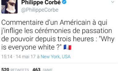 "Why is everyone white ?"