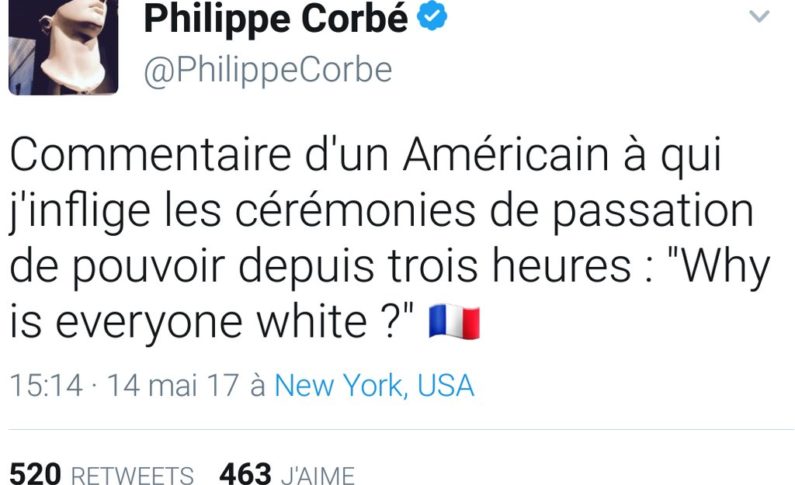 "Why is everyone white ?"