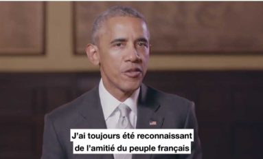 Barack Obama soutient Emmanuel Macron (vidéo)