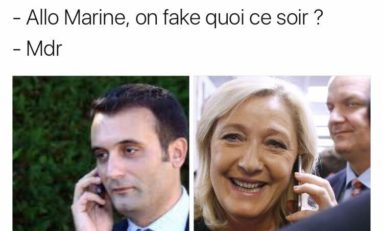 We want to Fake you...Le Pen
