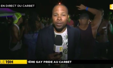 Gay Pride en Martinique : Christophe et l'annale jet zik