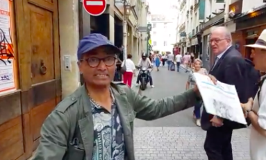 "C'est officiel...Macron n'est pas gai il est triste"