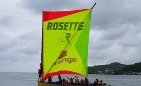 Yole ronde de Martinique Ets Rosette /Orange remporte le Championnat 2017