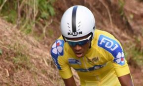 Qui est en jaune et qui roule ?...Yolan Sylvestre