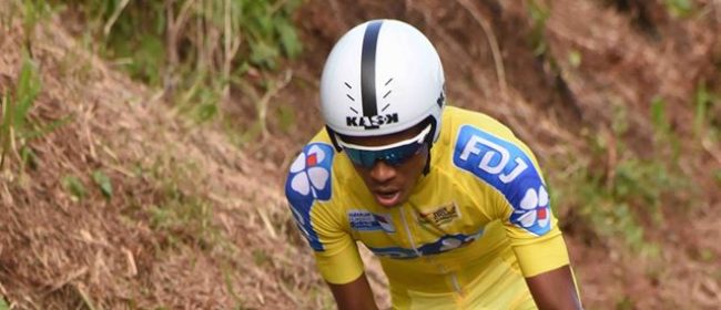 Qui est en jaune et qui roule ?...Yolan Sylvestre