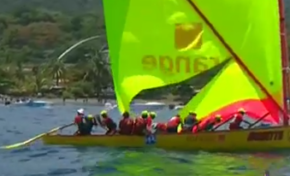 L'image du jour 05/07/17 Martinique Tour des yoles -Rosette/Orange