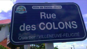 L'image du jour 21/08/17 - Rue des colons - Sainte-Marie -Martinique
