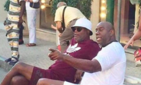 Ils sont célèbres, ils ont de l'argent...manque de peau (noire) ...on les prend pour des migrants