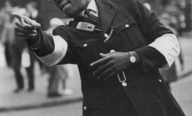 Le premier policier noir à Londres. 1968...