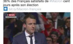 (Breaking) Macron : plus impopulaire que Trump (on ne vous le dira pas partout)