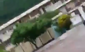 After Irma : brusque montée des eaux à Anse Madame à Schoelcher en Martinique