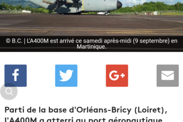 La compagnie aérienne Seize Air interdite de tarmac en Martinique