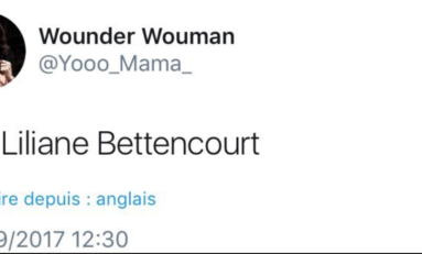 Le tweet du jour 21/09/17 - Liliane Bettencourt