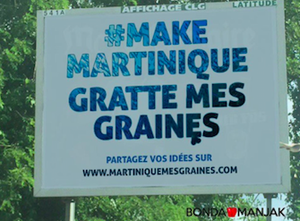 #MAKE MARTINIQUE AND GUADELOUPE GRATTENT MES GRAINES