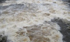 Brusque montée des eaux à Grand-Rivière en Martinique