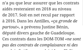 Si c'est le deputy Jean-Philippe Nilor qui le dit...