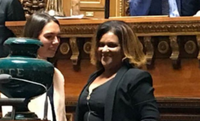 Cathou est au Sénat au pays de Colbert