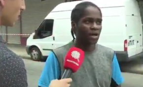 Emmanuel Macron découvre la samba de Guyane