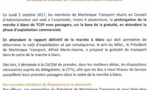 Martinique : on a enfin identifié ceux qui freinent le TCSP