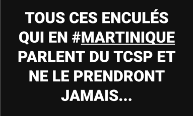 La phrase du jour 11/01/17- TCSP- Martinique
