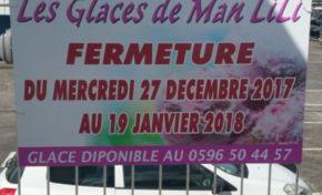 Les Glaces de Man Lili: une fermeture à ciel ouvert
