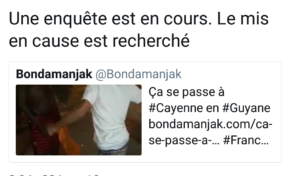 Le gifleur de Guyane est dans le collimateur du procureur de la République
