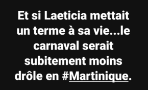 La phrase du jour 30/01/18 Martinique  - Laeticia