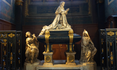 Le tombeau de Colbert le père du Code Noir se trouve en plein Paris à l'église Saint Eustache