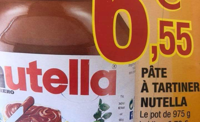 Le député Serge Letchimy découvre de l'or dans un pot de Nutella vendu en Martinique