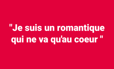 ♥️♥️♥️"Je suis un romantique qui ne va qu'au coeur "♥️♥️♥️