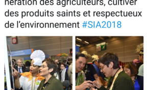 Au Salon de l'Agriculture...Annick Girardin serre les fesses...en vain