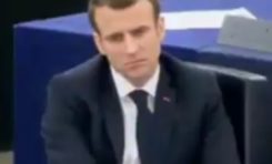 Emmanuel Macron en mode rougail saucisse à Strasbourg