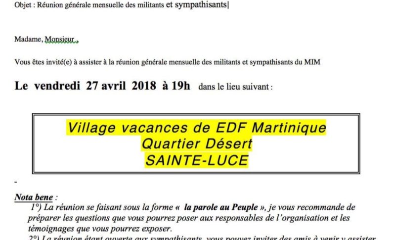 Martinique : Alfred Marie-Jeanne défie Jean-Philippe Nilor sur les terres de Nicaise Monrose