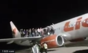 Un passager prétend avoir une bombe... grosse panique à bord [VIDEO]