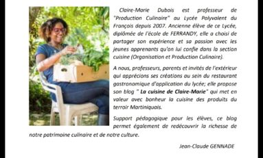 Quand une enseignante fonctionnaire fait la nique aux chefs cuisiniers en Martinique