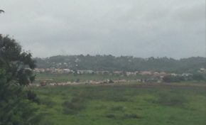 La RN5 fermée en Martinique