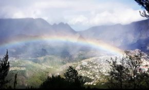 L'image du jour 21/07/18 Île de La Réunion- Cilaos - Arc-en-ciel - Rainbow-