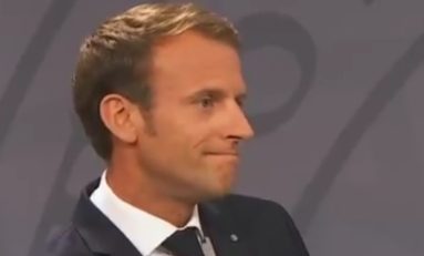 Emmanuel Macron dans l'oeil du cyclone en Martinique
