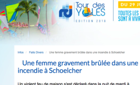 RCI Martinique met le feu à la langue de Colbert