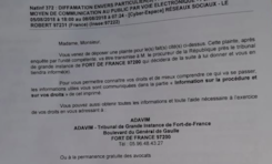 CHAUD...le chauffeur d'Alfred Marie-Jeanne le président du Conseil Exécutif de la Collectivité Territoriale de Martinique porte plainte pour diffamation