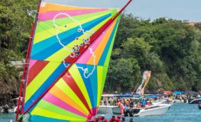 AY DOUVAN révélation du Tour de la Martinique des yoles rondes 2018