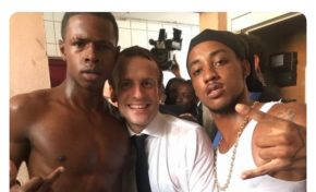 La France entre droits et doigts de l'homme noir...Marine Le Pen est indignée