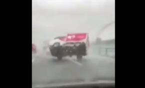 Typhon : Il ne faut pas être kapon au Japon (vidéo)