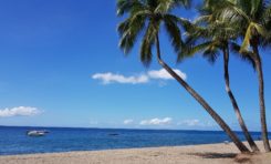 Images de la Martinique - La plage du Carbet