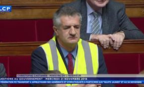 Le gilet jaune du jour