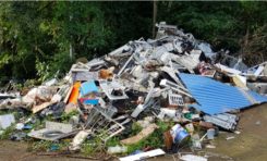 Les pollueurs sont des ordures - Morne Pavillon - Lamentin - Martinique