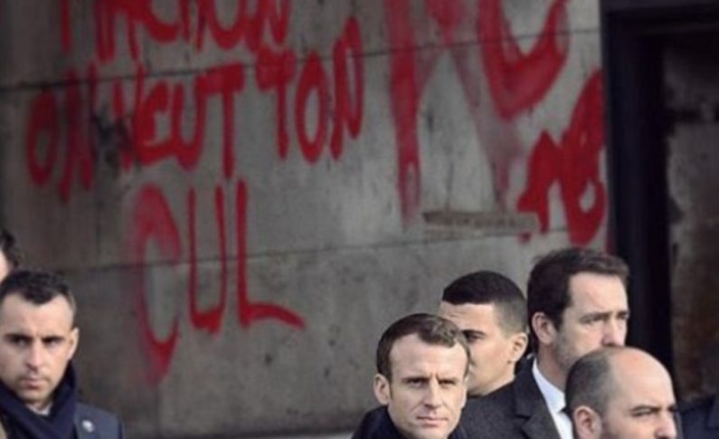 Images du jour 02/12/18 - France - Macron - Gilets jaunes -